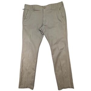 Under Armour Chinos Mens 40 x 32.5 Khaki Urban Utility Modern Academia Tech Bro